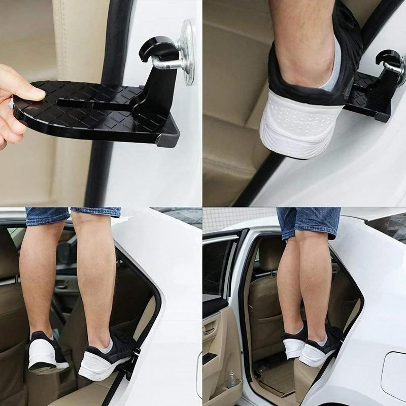 Aluminum Alloy Car Roof Rack Step, Durable Car Roof Rack Step, Universal Car Exterior Accessories for SUV, Pickup, Truck