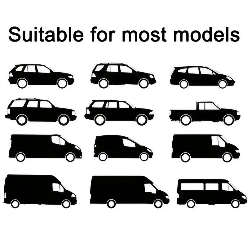 Aluminum Alloy Car Roof Rack Step, Durable Car Roof Rack Step, Universal Car Exterior Accessories for SUV, Pickup, Truck