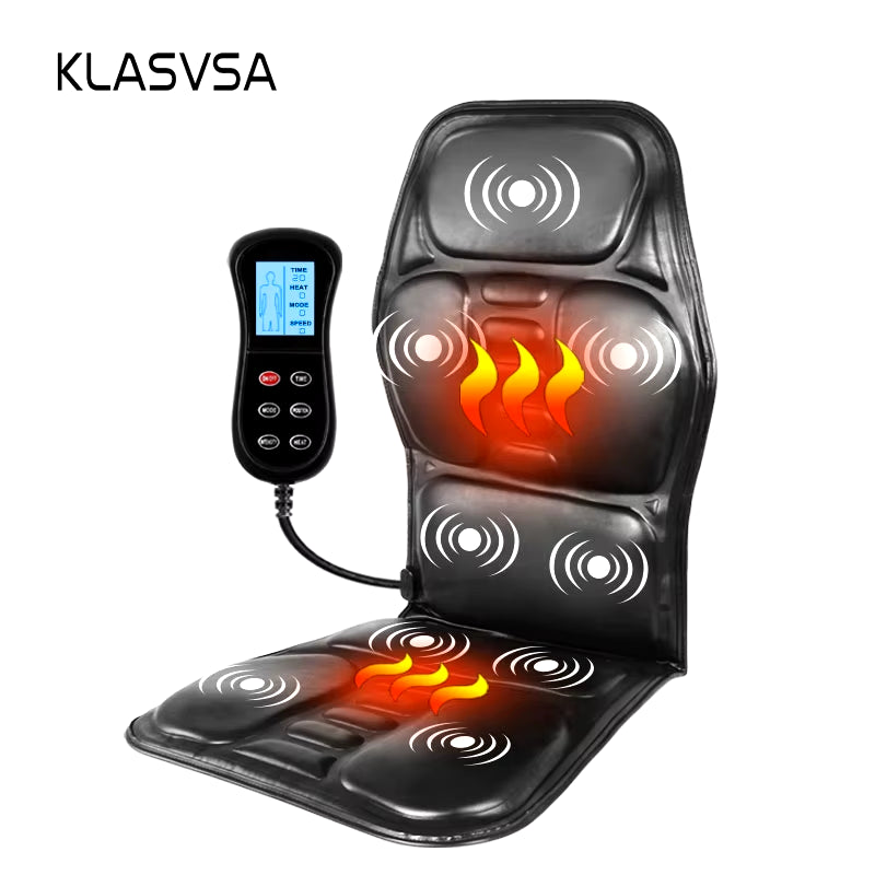 Lionheart Therapeutic Massage Cushion – Heated Full-Body Relief for Car, Home, & Office