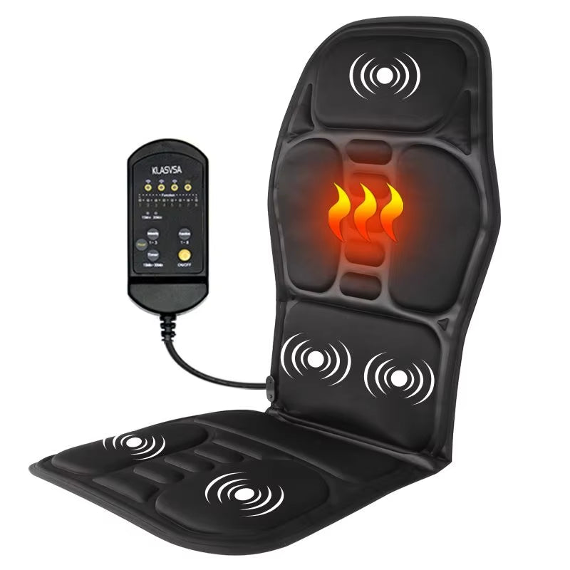 Lionheart Therapeutic Massage Cushion – Heated Full-Body Relief for Car, Home, & Office