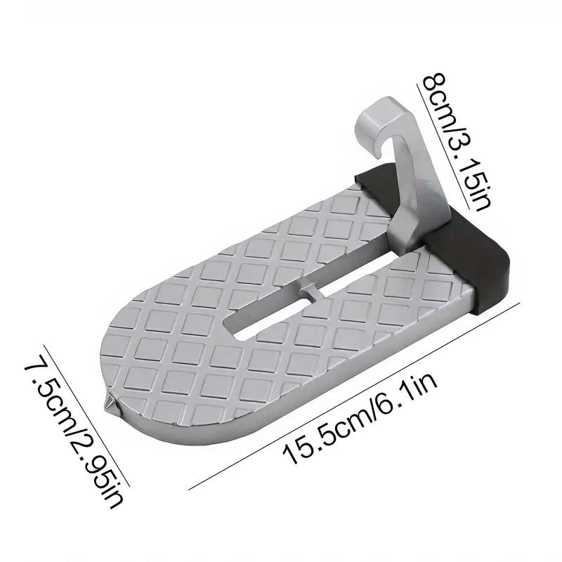 Aluminum Alloy Car Roof Rack Step, Durable Car Roof Rack Step, Universal Car Exterior Accessories for SUV, Pickup, Truck
