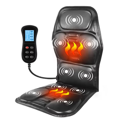 Lionheart Therapeutic Massage Cushion – Heated Full-Body Relief for Car, Home, & Office