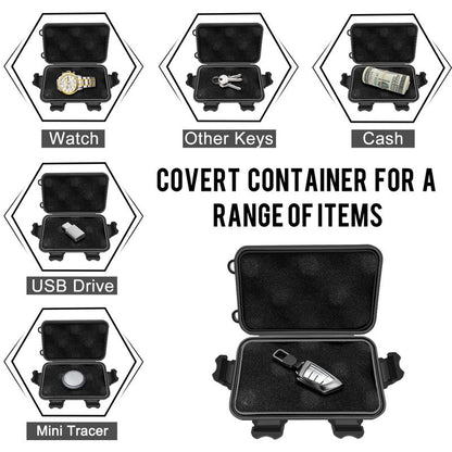 LionHeart Weatherproof Magnetic Key & GPS Tracker Case – Durable Hide-a-Key Box with Strong Twin Magnets