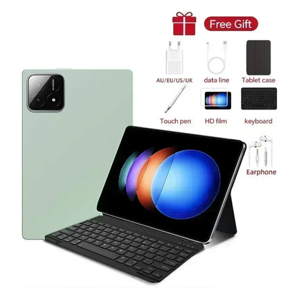 2025 New Global Edition Tablet PC Pad 7S Pro – Snapdragon 8Gen2, Android 14 HD 4K, 22GB + 2TB Memory, Dual SIM 5G WiFi, Advanced Cameras, Long Battery Life