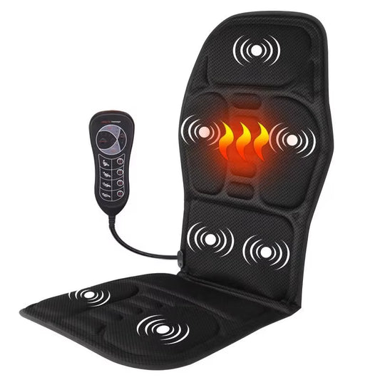 Lionheart Therapeutic Massage Cushion – Heated Full-Body Relief for Car, Home, & Office