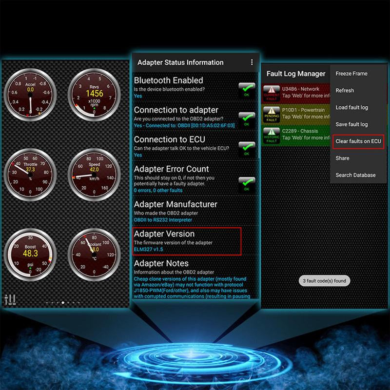 LionHeart OBD2 Scanner – Wireless Automotive Code Reader with App Connect for iPhone & Android Devices, Real-Time Diagnostics at Your Fingertips!